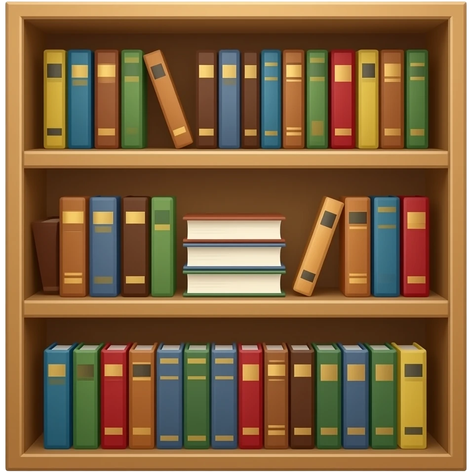 bookshelf emoji