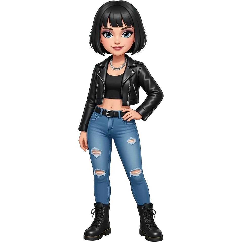 Baddie girl emoji