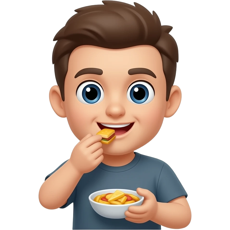 The person that eats it emoji