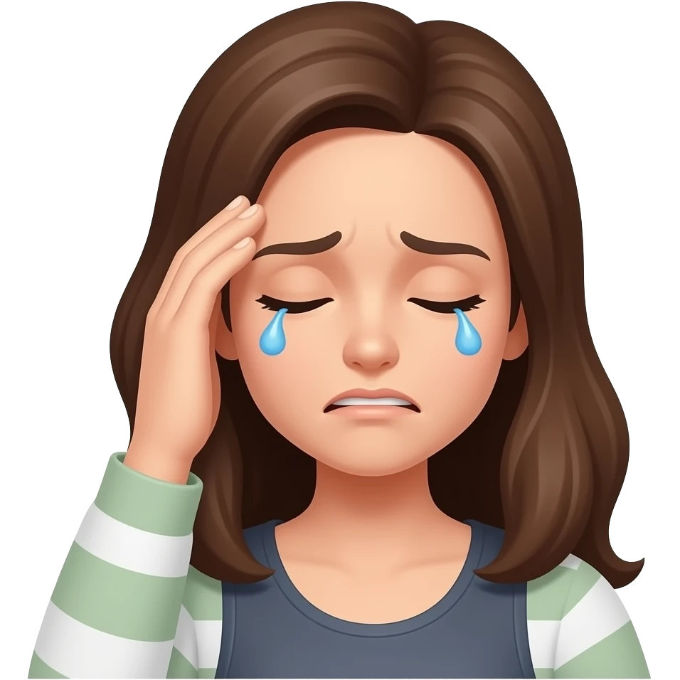 woman headache emoji