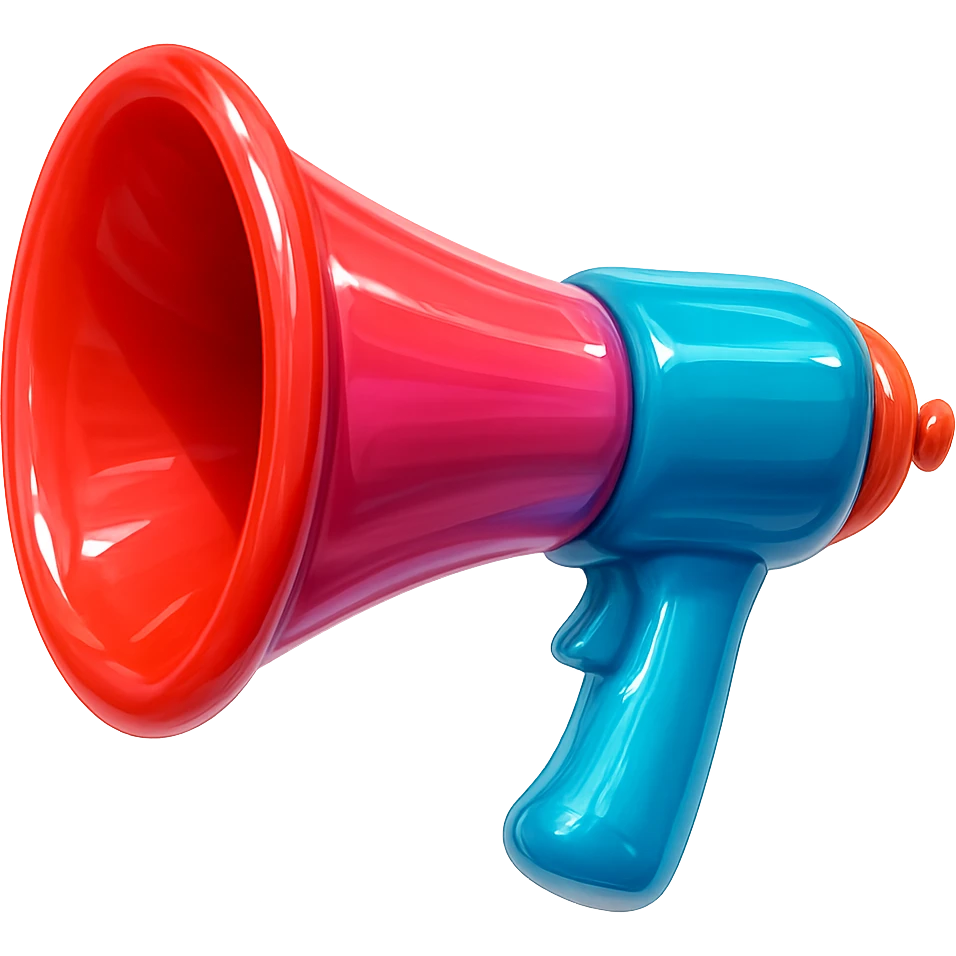 megaphone emoji