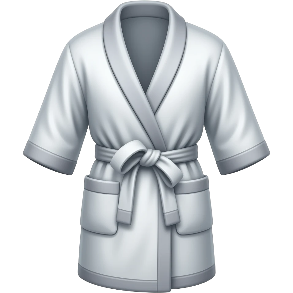 Dry robe emoji