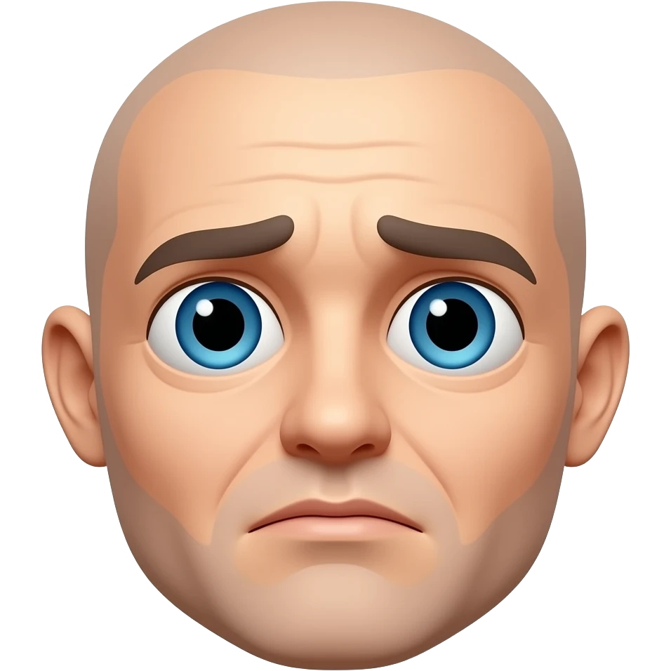 Make a disoriented face emoji