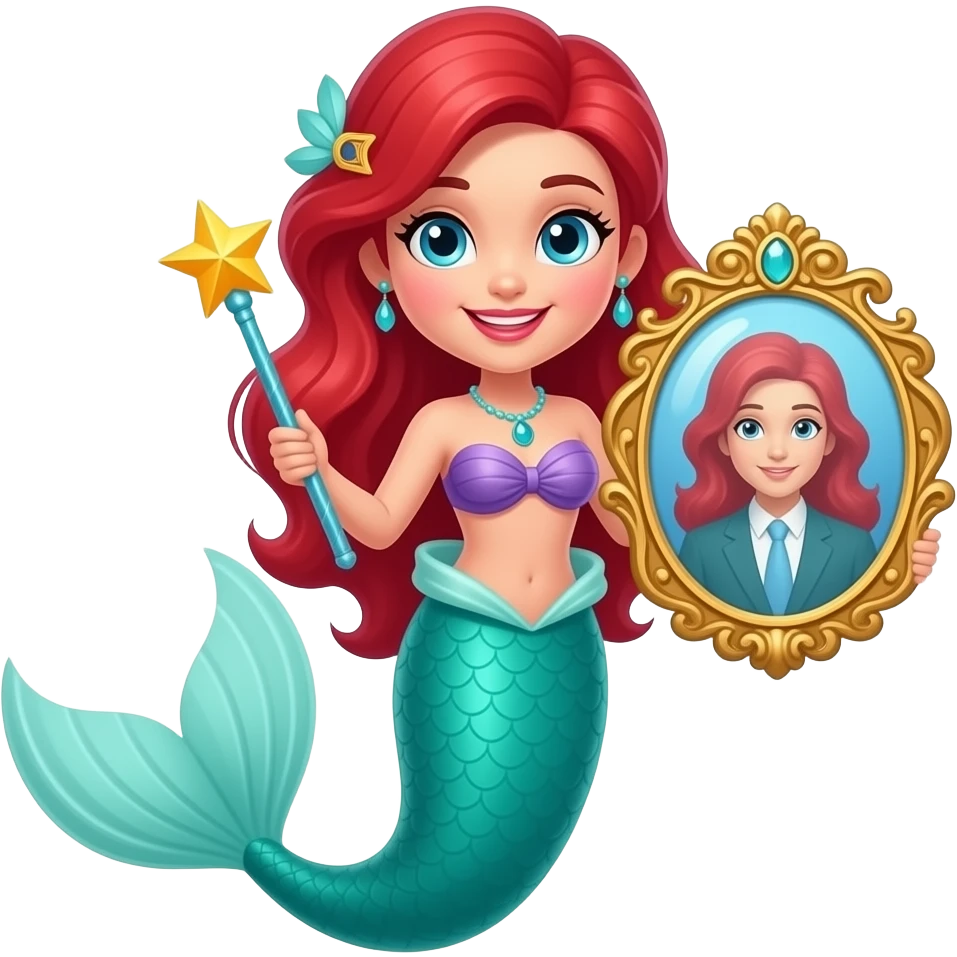 🧜‍♀️🪄💎 emoji