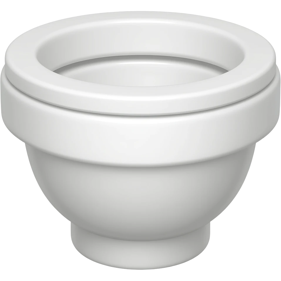 Naked toilet emoji