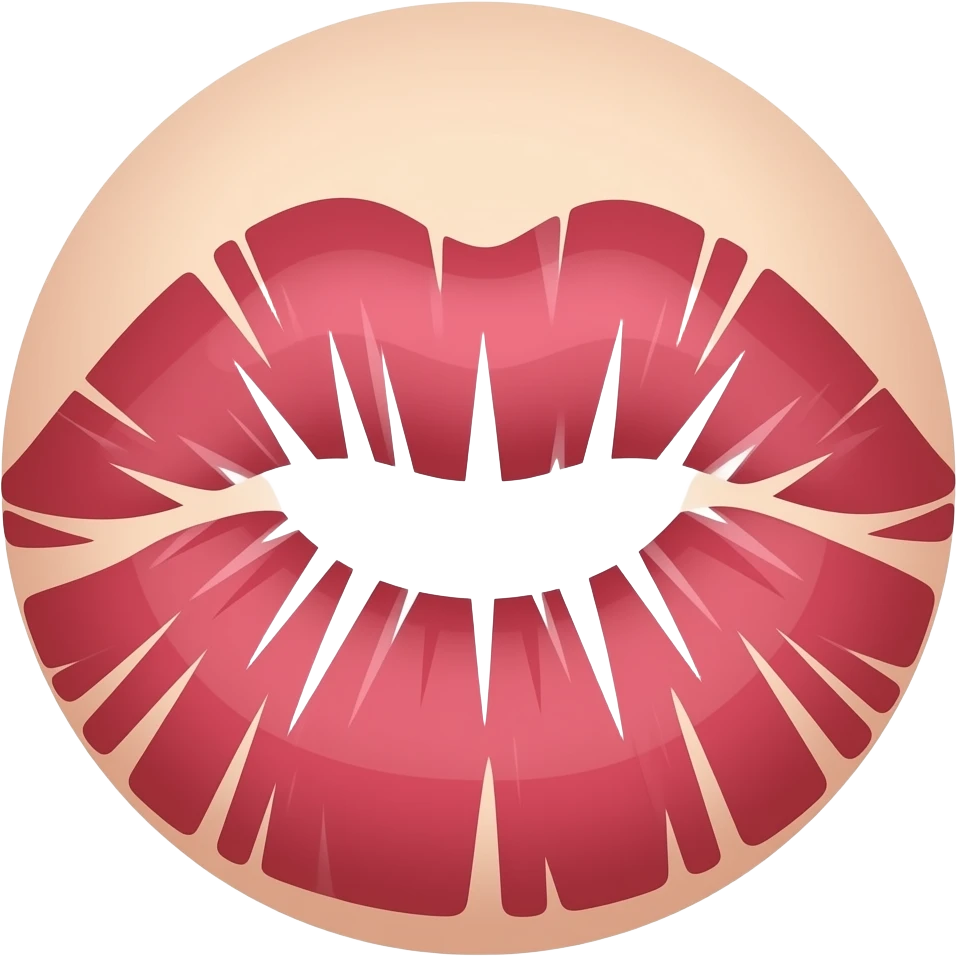 kiss mark emoji