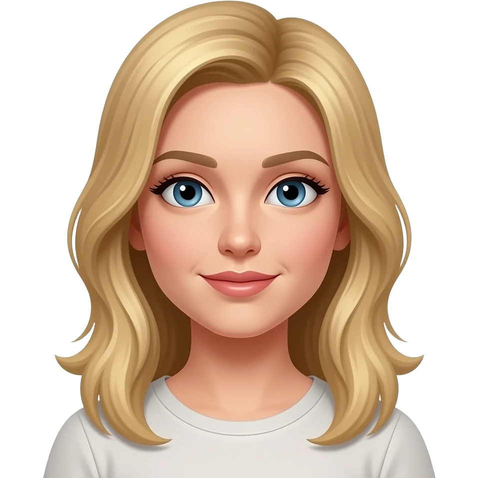 Make her blonde emoji