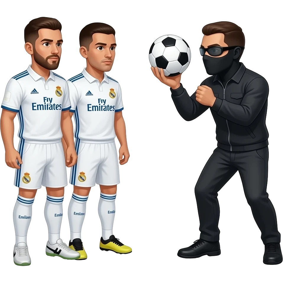 real madrid robando ratero emoji