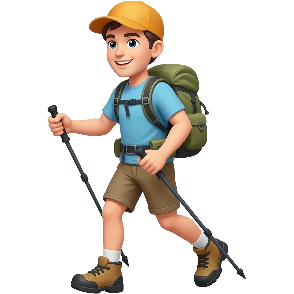 hiking emoji