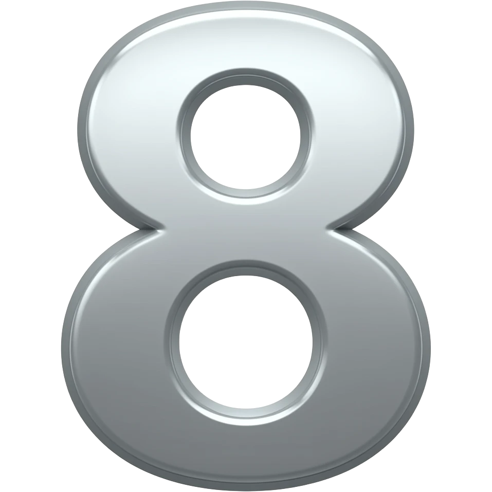 eight emoji