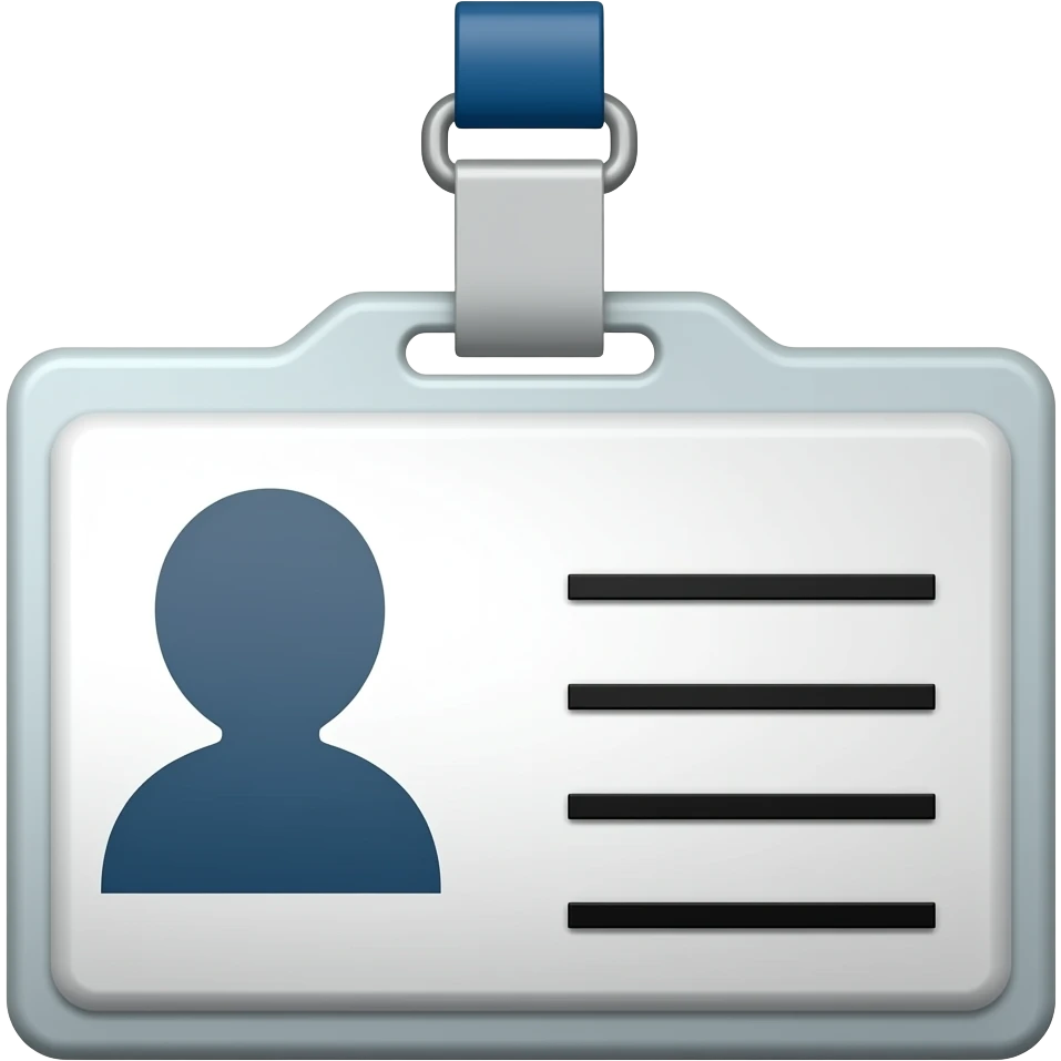 work badge emoji