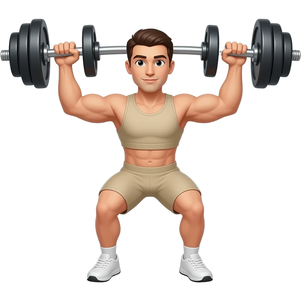 Gym beige sport emoji