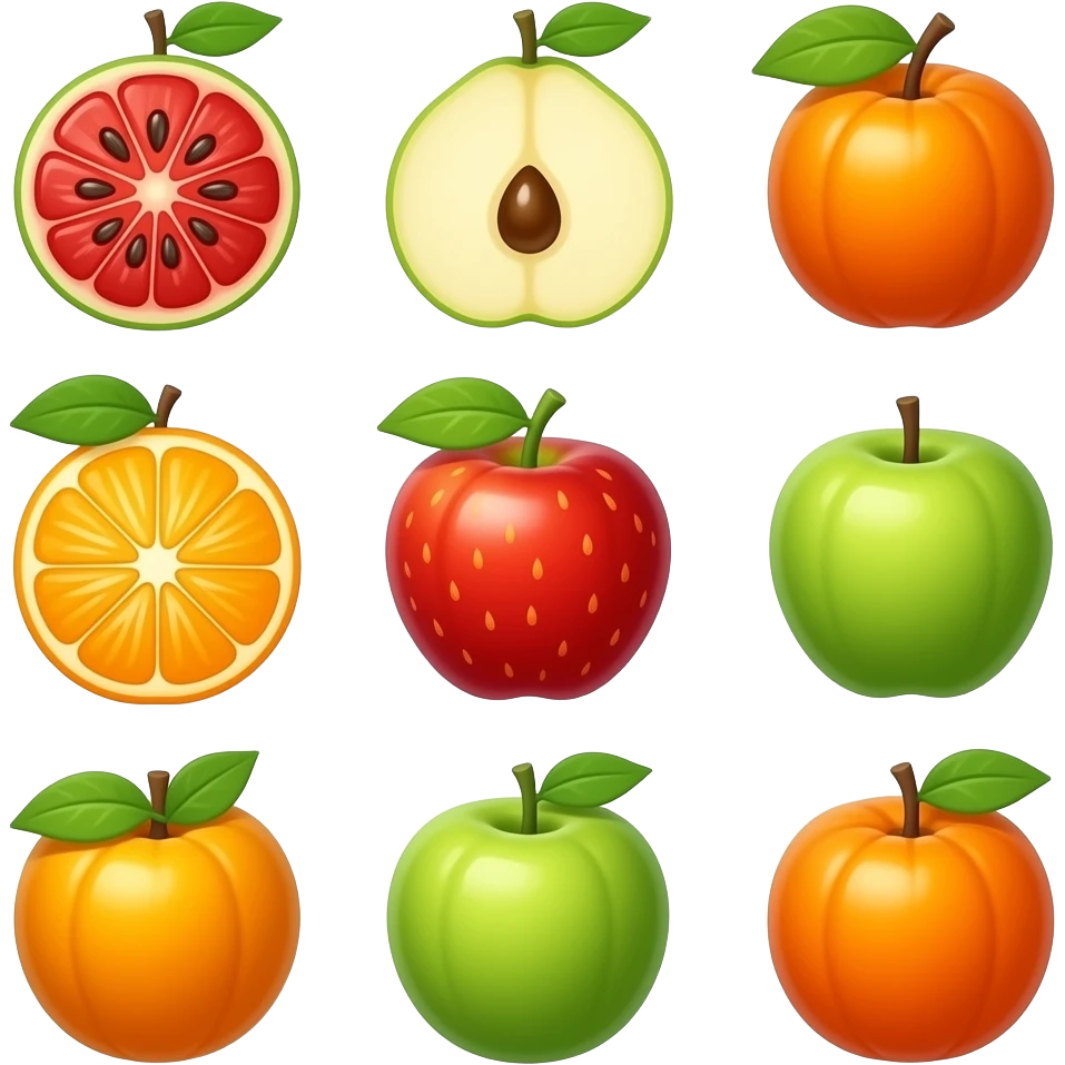 Fruit emojes emoji