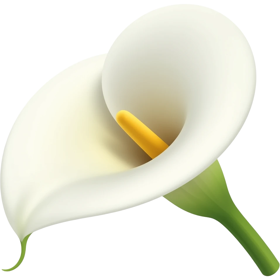 calla lily emoji emoji