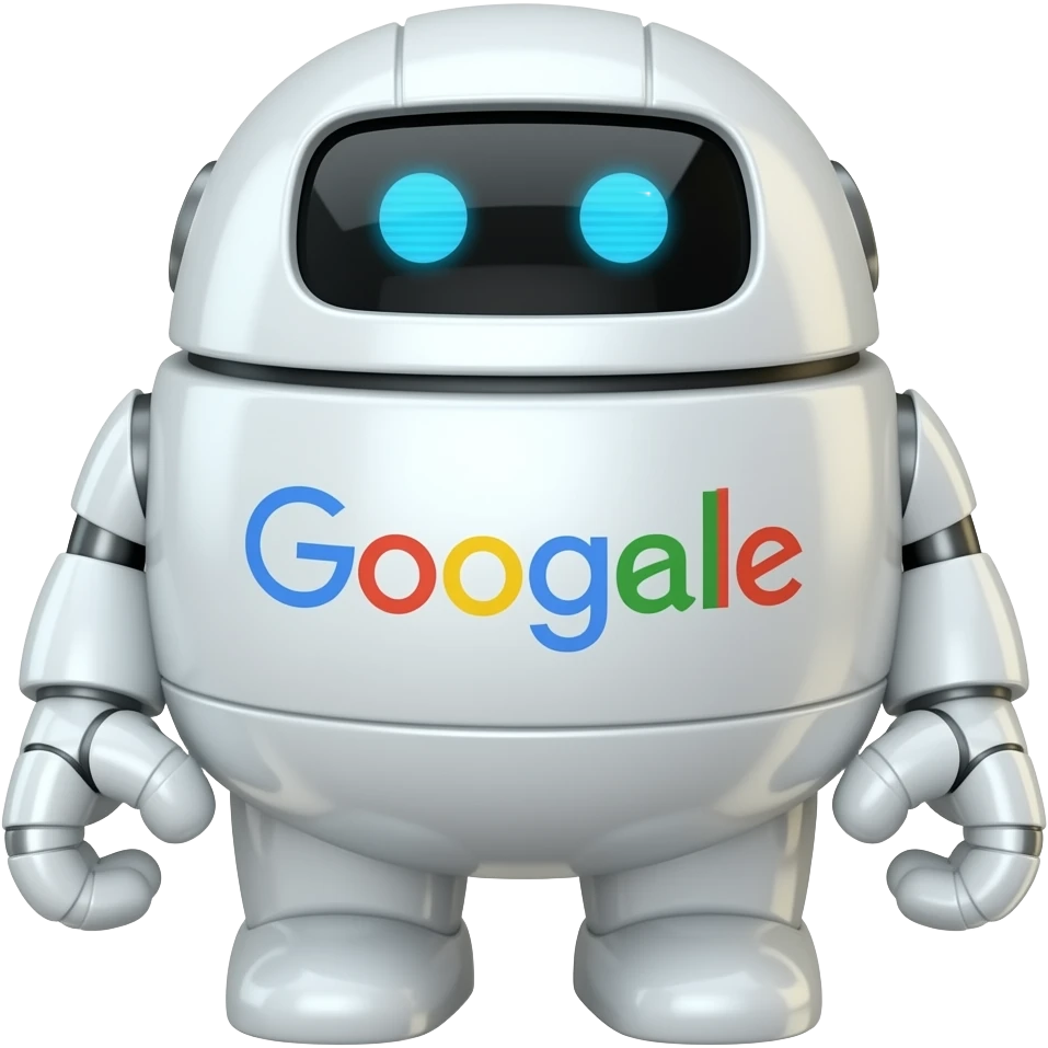 Google robot butt emoji