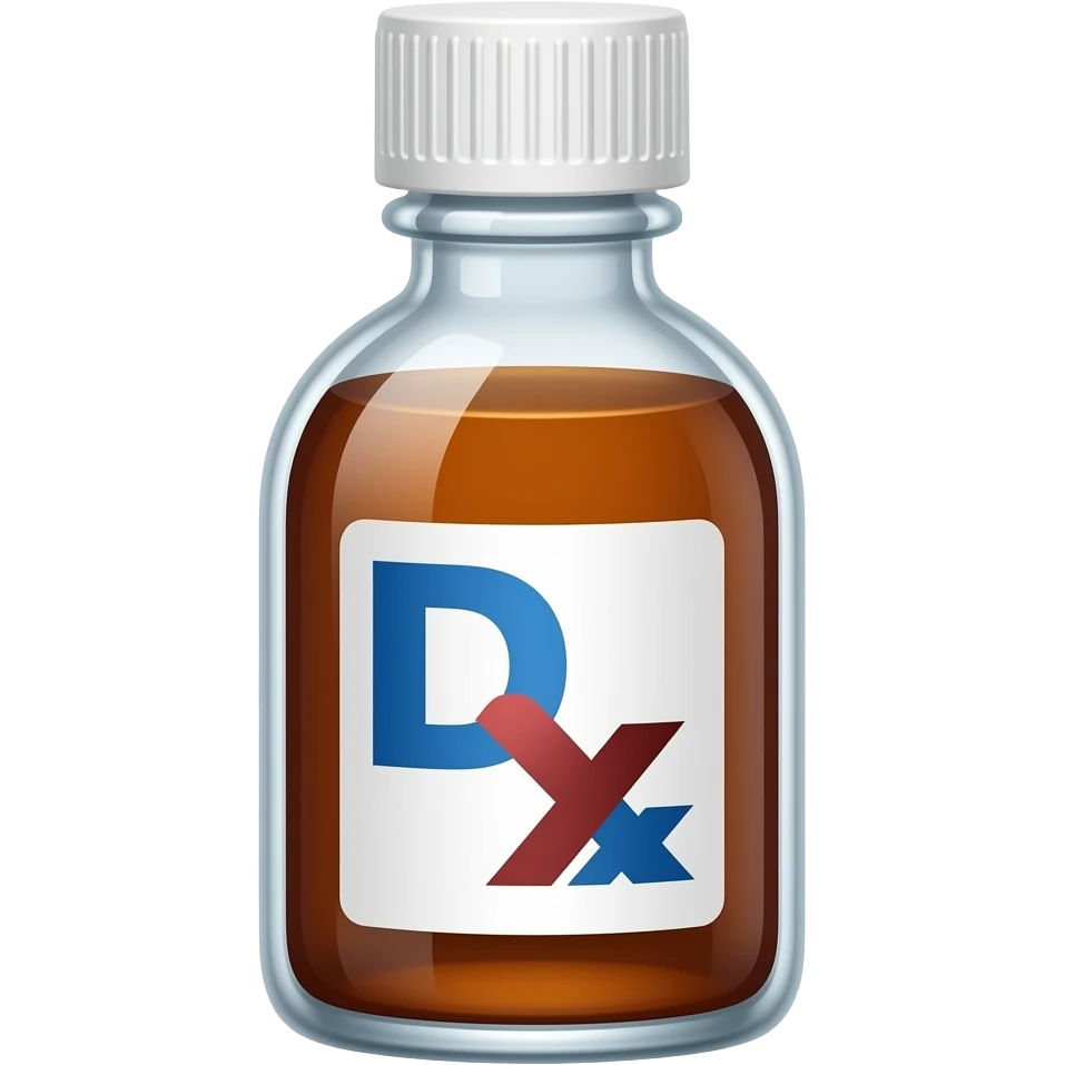 presciption cough syrup bottle emoji