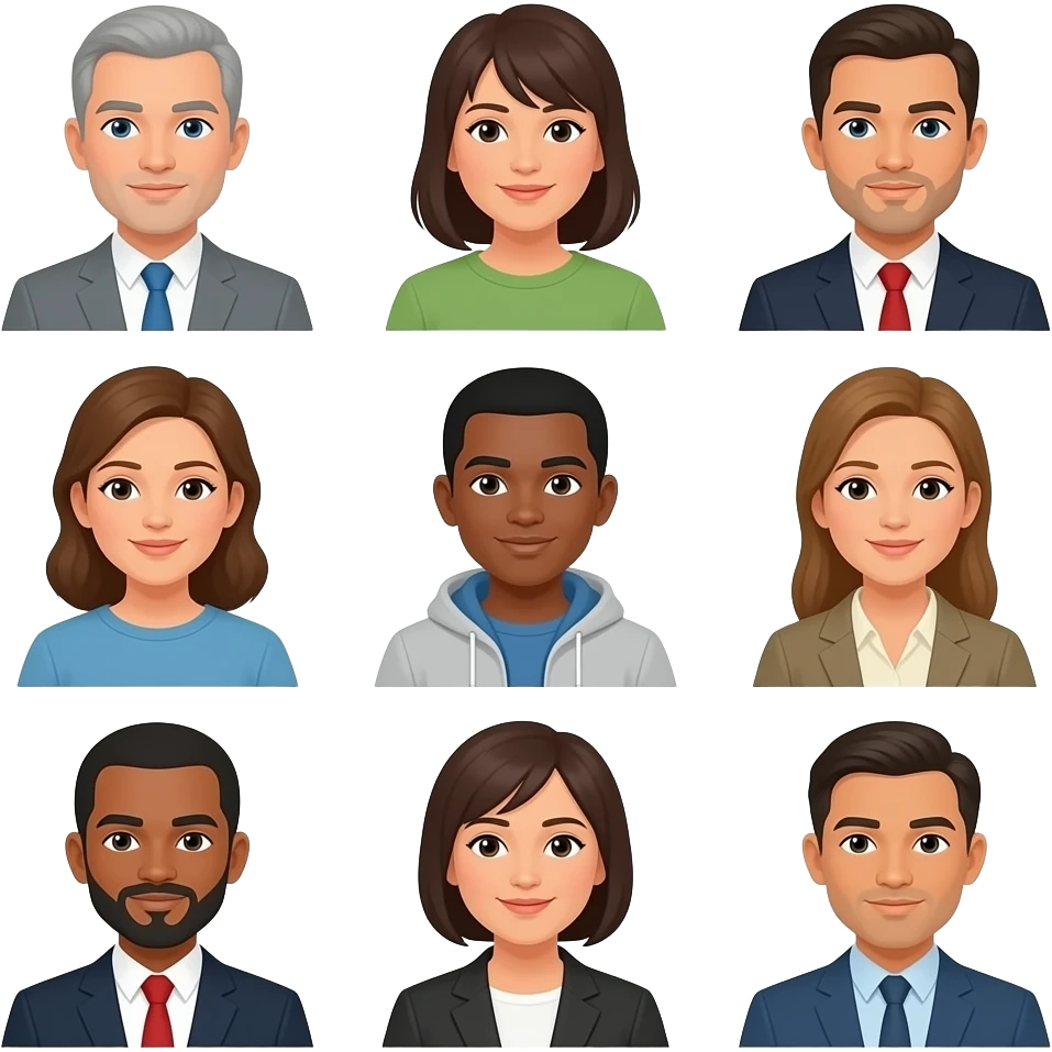 varios imigrantes emoji