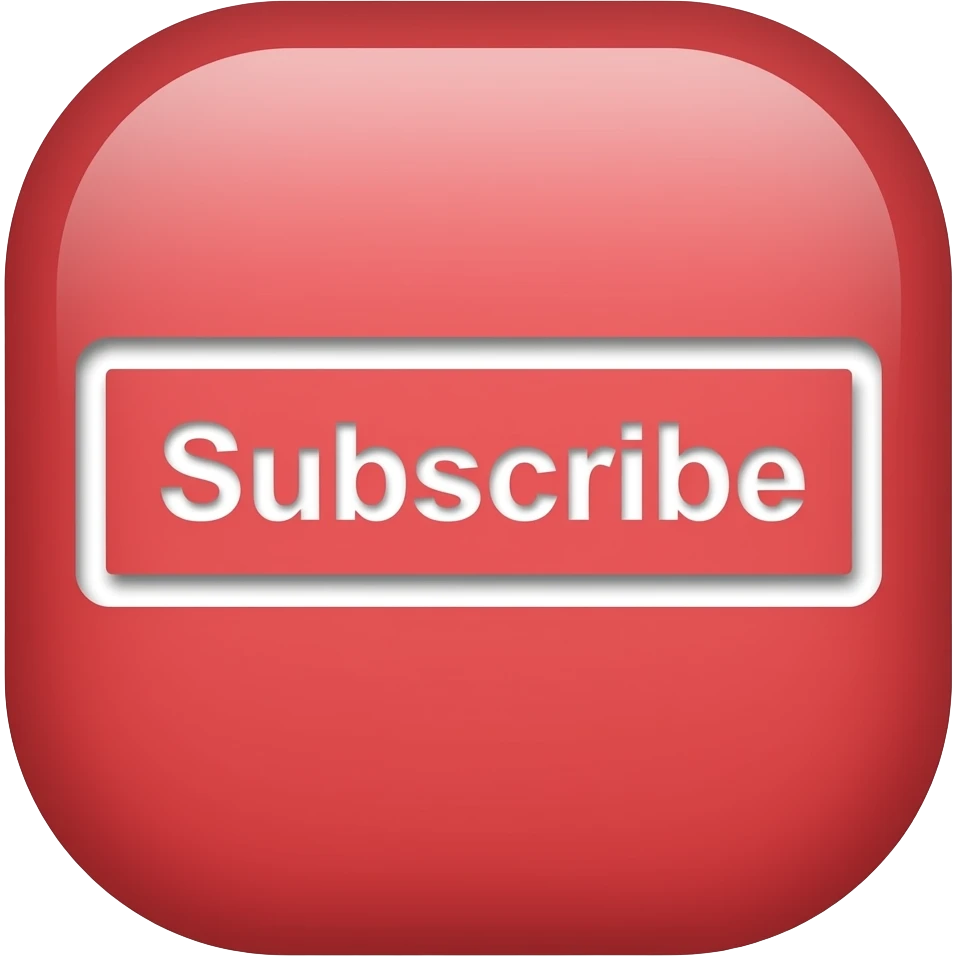 Red Subscribe icon/button emoji