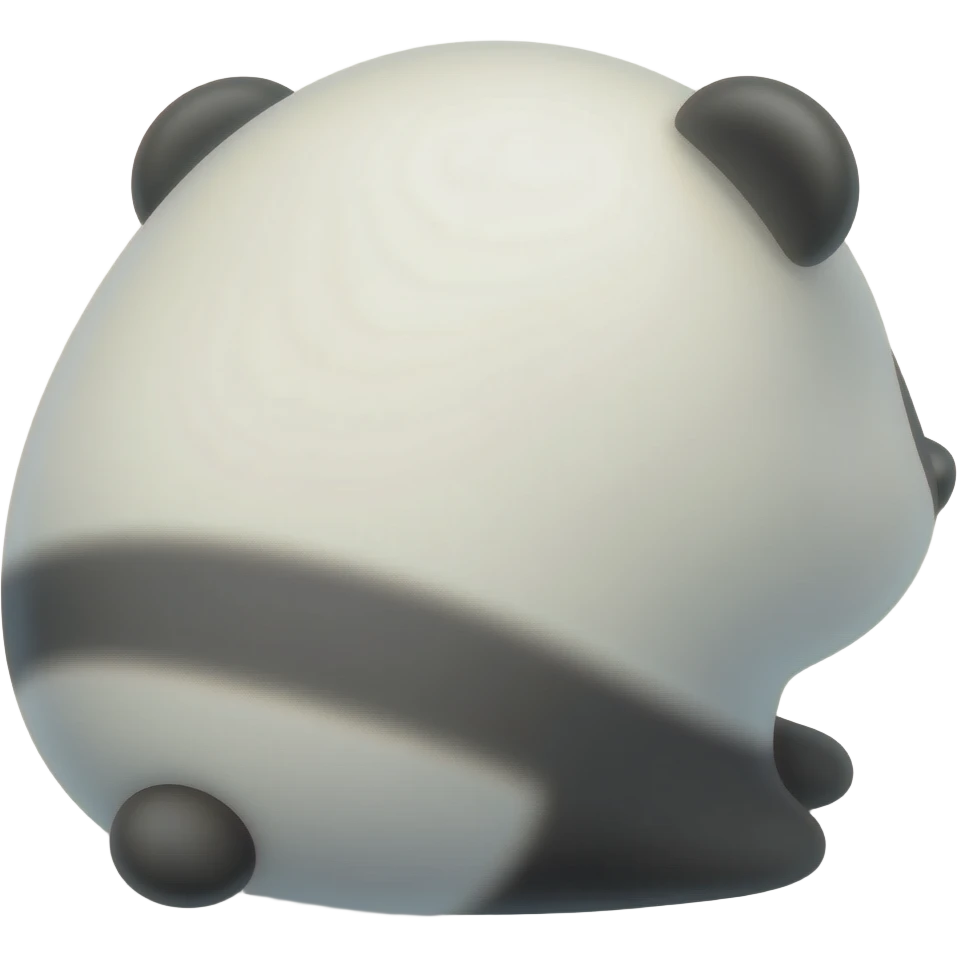 Small panda tail emoji