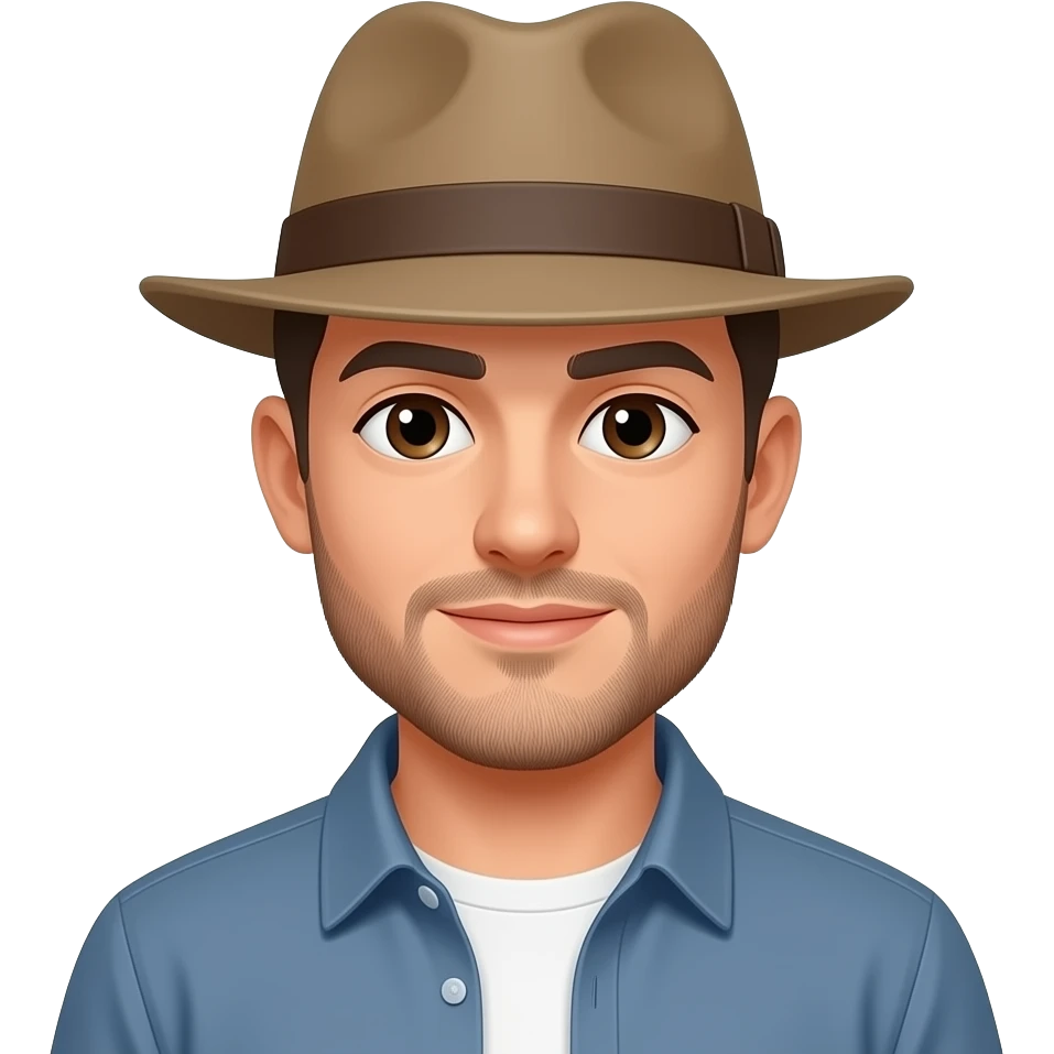le puedes quitar el simbolo del gorro y la barba? emoji