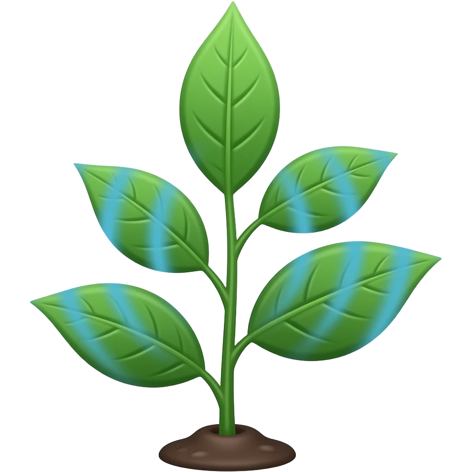 Echoes from a plant emoji