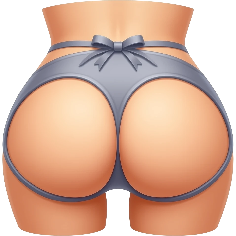 Butt hole blowing air emoji