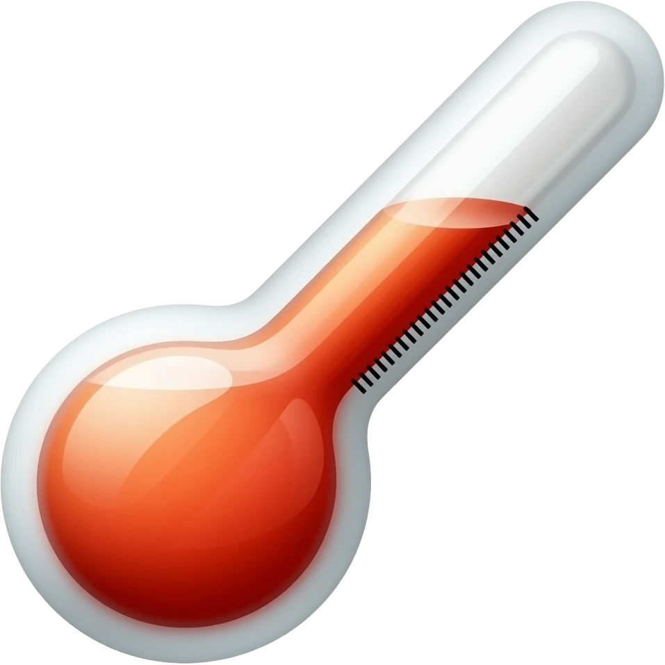 thermometer emoji