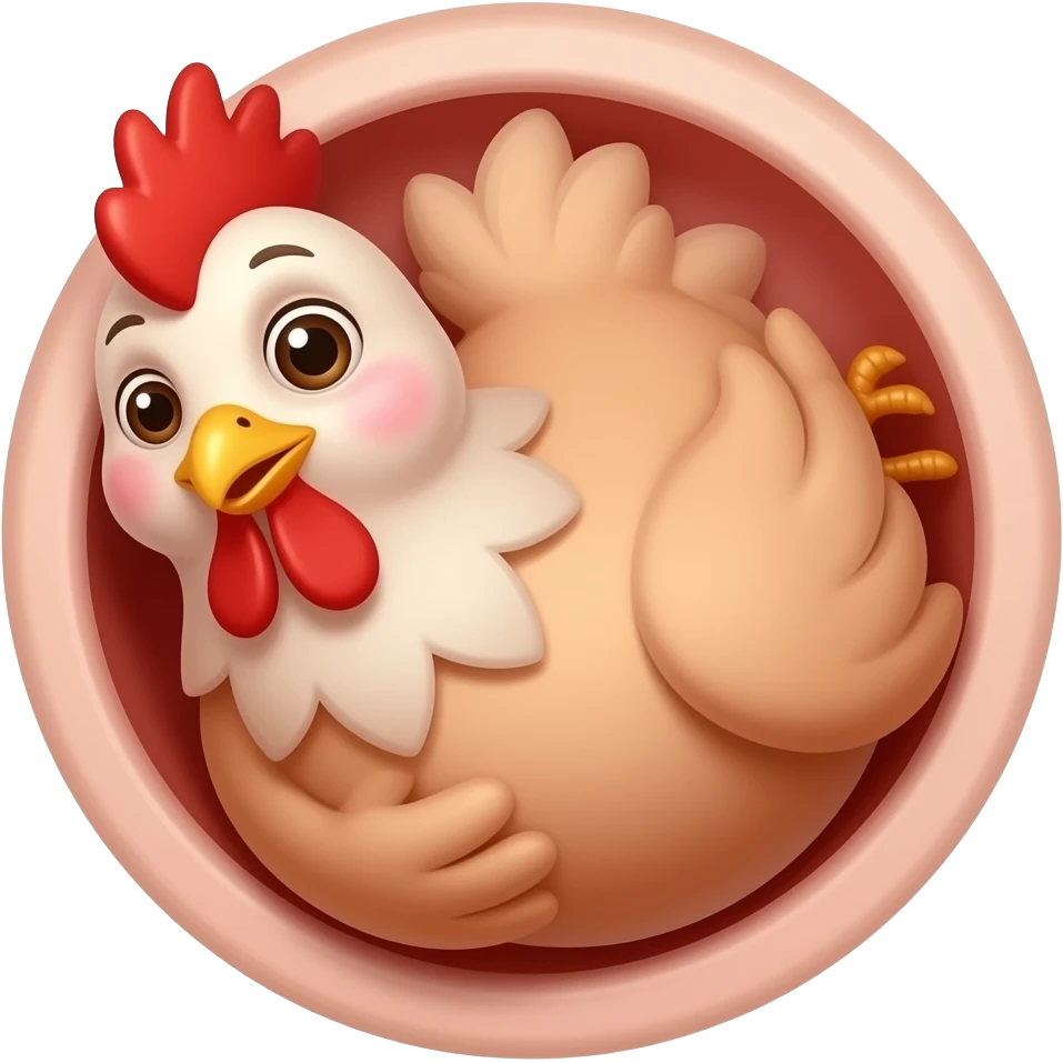 Cock inside dick emoji