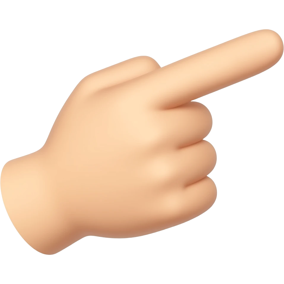 🫵🏼 emoji
