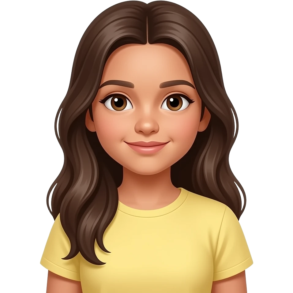 Ha la pelle scura vengo dal Brasile ho 11 anni e adoro il rosa e il giallo pastello ho la pelle più chiara e ho solo una maglietta sola E sono una femmina ho i capelli più lunghi emoji