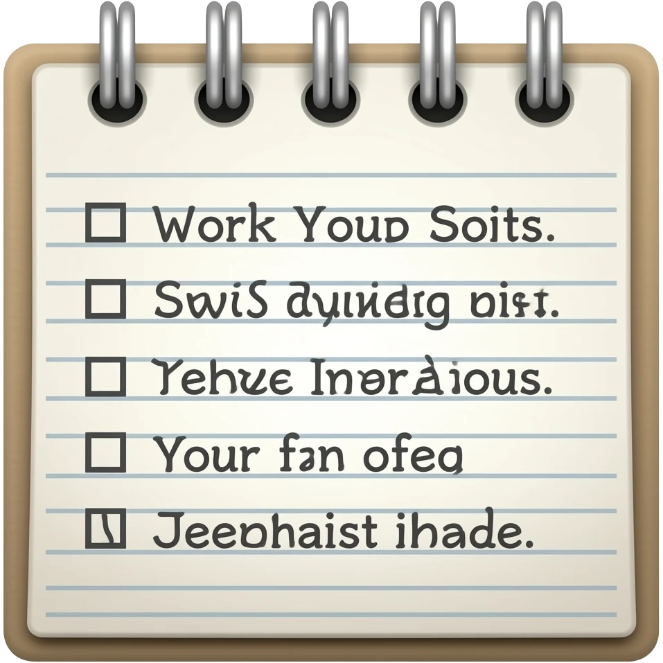 noted for work emoji
