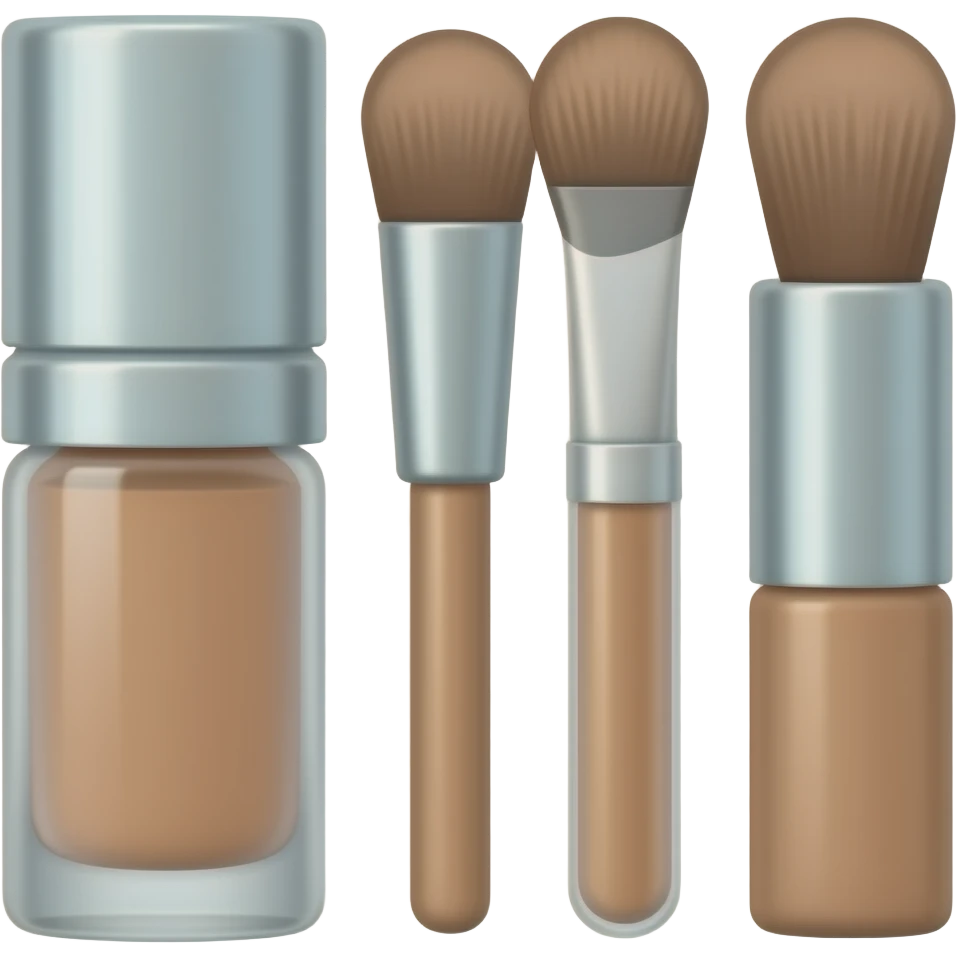 neutral makeup items emoji