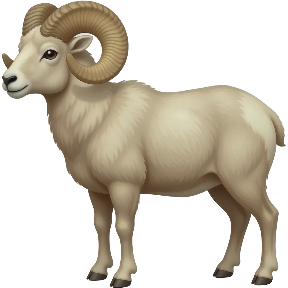 Bighorn Sheep Full Body emoji
