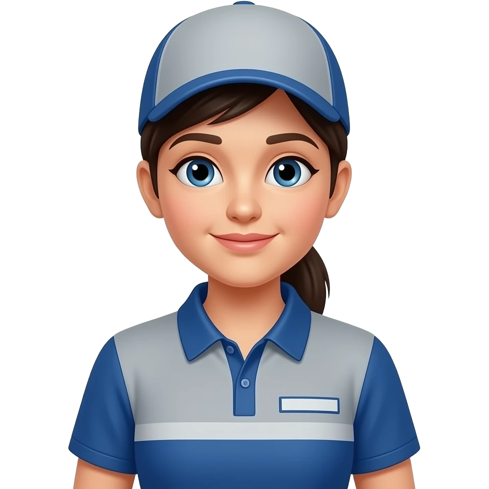 Female parcel work emoji