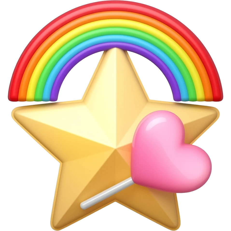 ⭐️🌈🩷🍭 emoji