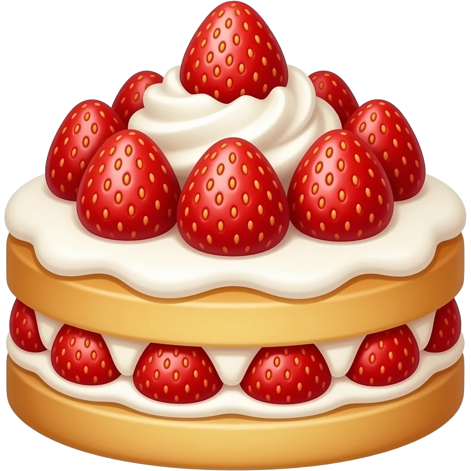 strawberry shortcake pretty emoji