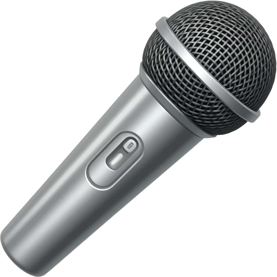 robo-mic emoji