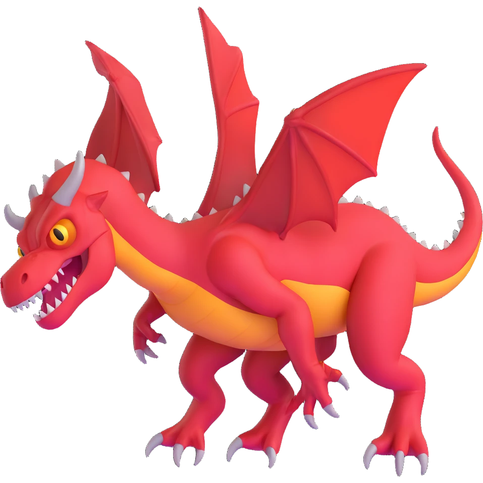devil dinosaur emoji