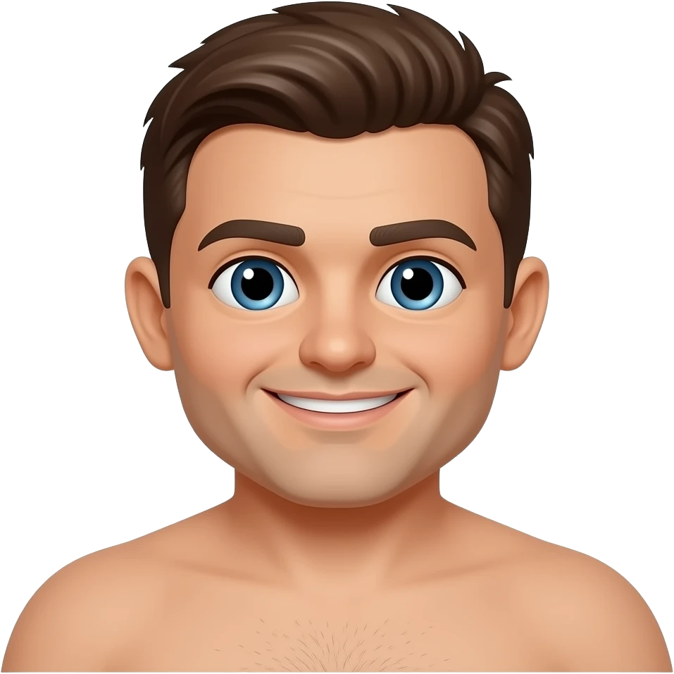 Man naked Censored penis emoji