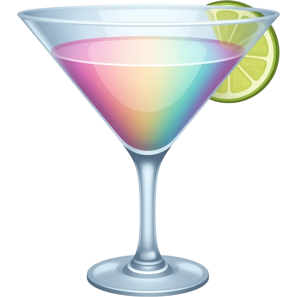 gradient cocktail emoji