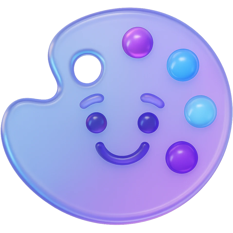 {
  "title": "3D Skeuomorphic Emoji Icon Schema",
  "type": "object",
  "properties": {
    "object": {
      "type": "string",
      "description": "Name of the object to be represented (e.g., 'money bag', 'camera', 'pizza')."
    },
    "style": {
      "type": "string",
      "enum": ["3D skeuomorphic emoji"],
      "description": "Visual style to be used for rendering."
    },
    "materials": {
      "type": "object",
      "properties": {
        "base": {
          "type": "string",
          "description": "Primary material texture, e.g., 'smooth cloth', 'metallic', 'plastic'."
        },
        "details": {
          "type": "array",
          "items": { "type": "string" },
          "description": "Secondary materials or embellishments (e.g., rope, buttons, stitching)."
        }
      }
    },
    "colors": {
      "type": "object",
      "properties": {
        "baseColor": {
          "type": "string",
          "description": "Main color of the object (e.g., '#F5DEB3' for a beige sack)."
        },
        "accentColors": {
          "type": "array",
          "items": { "type": "string" },
          "description": "Accent or highlight colors (e.g., yellow for dollar sign)."
        }
      }
    },
    "lighting": {
      "type": "object",
      "properties": {
        "type": {
          "type": "string",
          "enum": ["soft", "ambient", "studio"],
          "description": "Lighting type used to shade and define volume."
        },
        "shadows": {
          "type": "boolean",
          "description": "Indicates if soft drop shadows are used."
        }
      }
    },
    "geometry": {
      "type": "object",
      "properties": {
        "dimensionality": {
          "type": "string",
          "enum": ["3D"],
          "description": "Indicates that object is rendered in 3D."
        },
        "roundedEdges": {
          "type": "boolean",
          "description": "Indicates if object has smooth, rounded edges."
        }
      }
    },
    "expression": {
      "type": "string",
      "enum": ["playful", "realistic", "friendly"],
      "description": "Overall emotional tone of the icon."
    },
    "background": {
      "type": "string",
      "enum": ["transparent", "white", "gradient"],
      "description": "Background type for the rendered emoji."
    }
  },
  "required": ["object", "style", "materials", "colors", "lighting", "geometry", "expression", "background"]
}

palette emoji