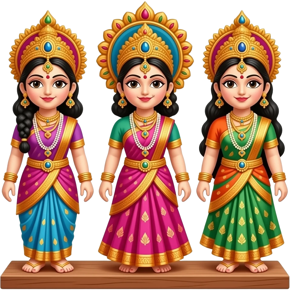 Navaratri kolu dolls emoji