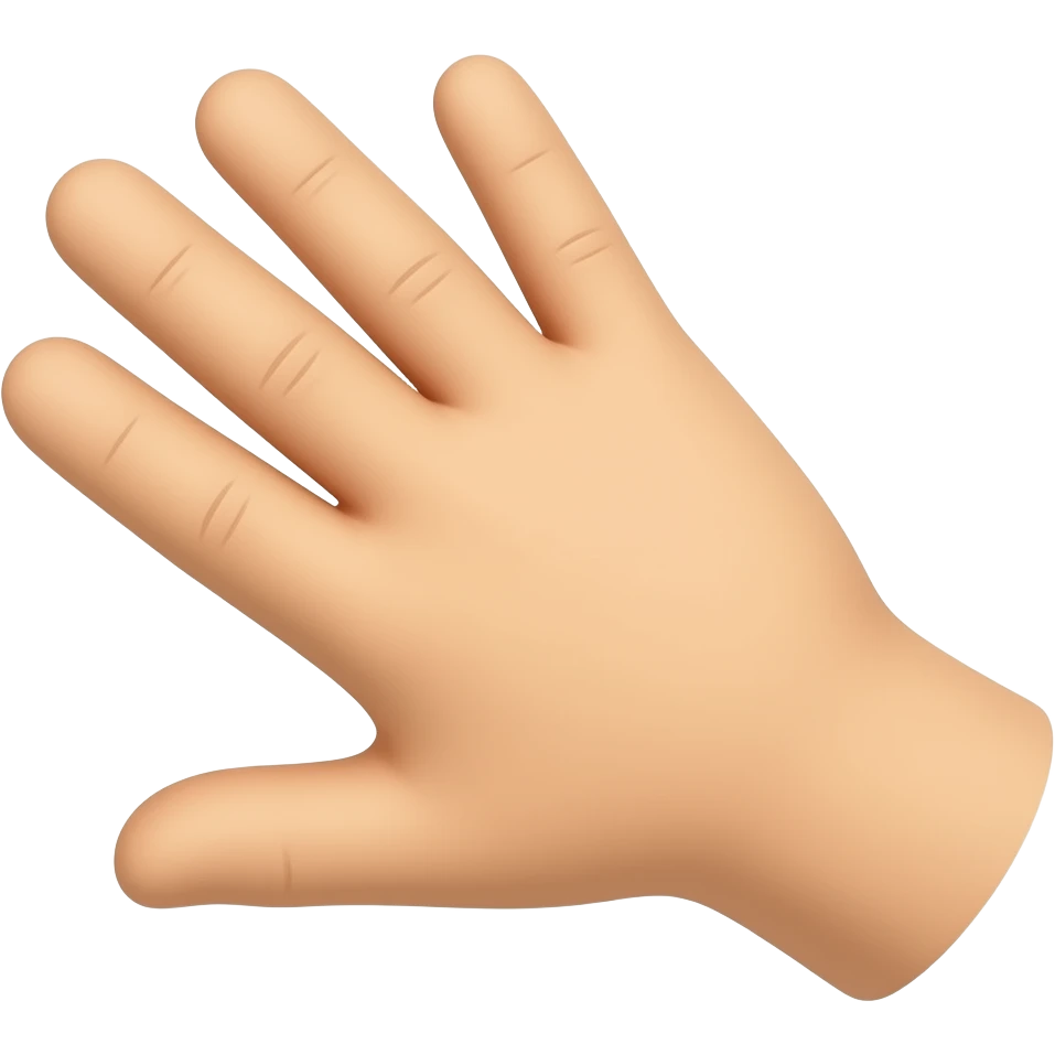 Hand emoji