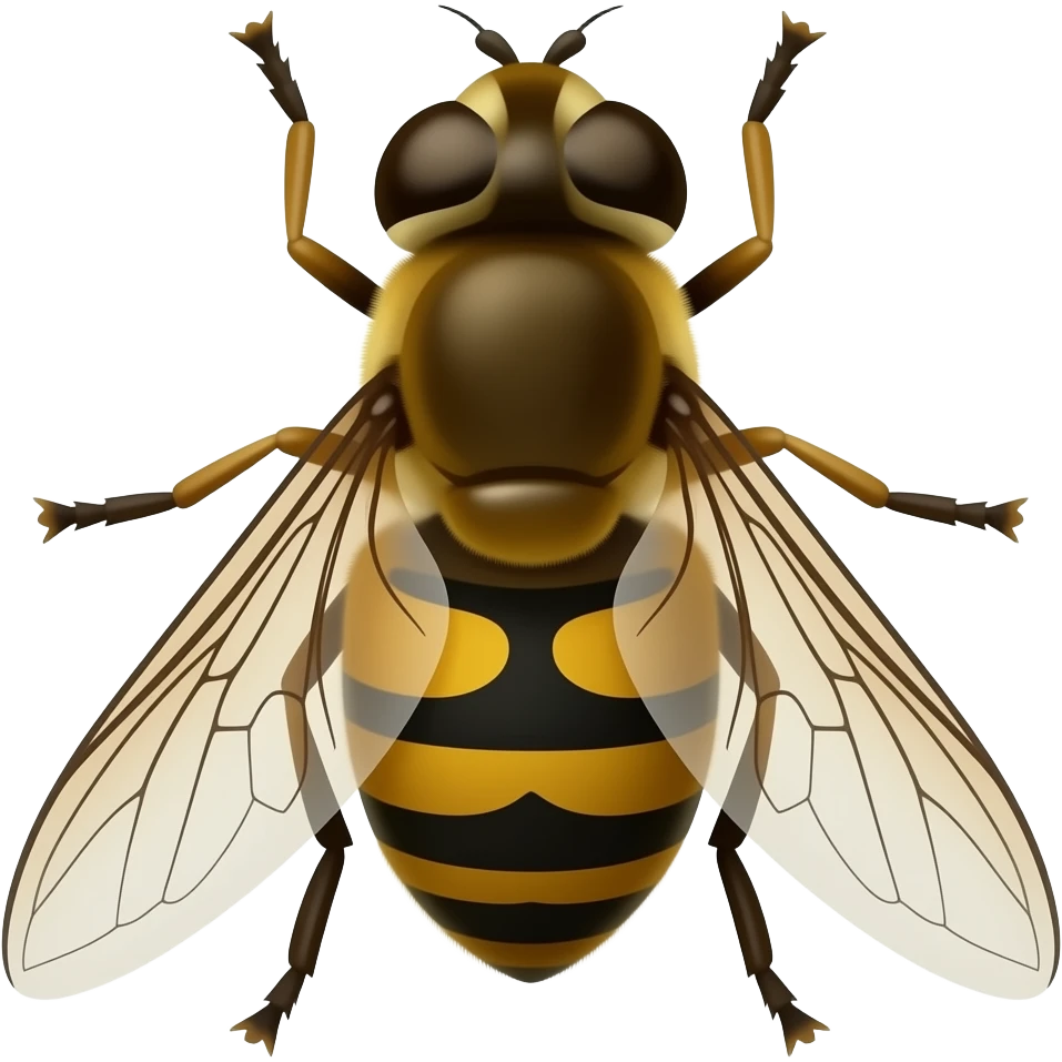 a hoverfly emoji