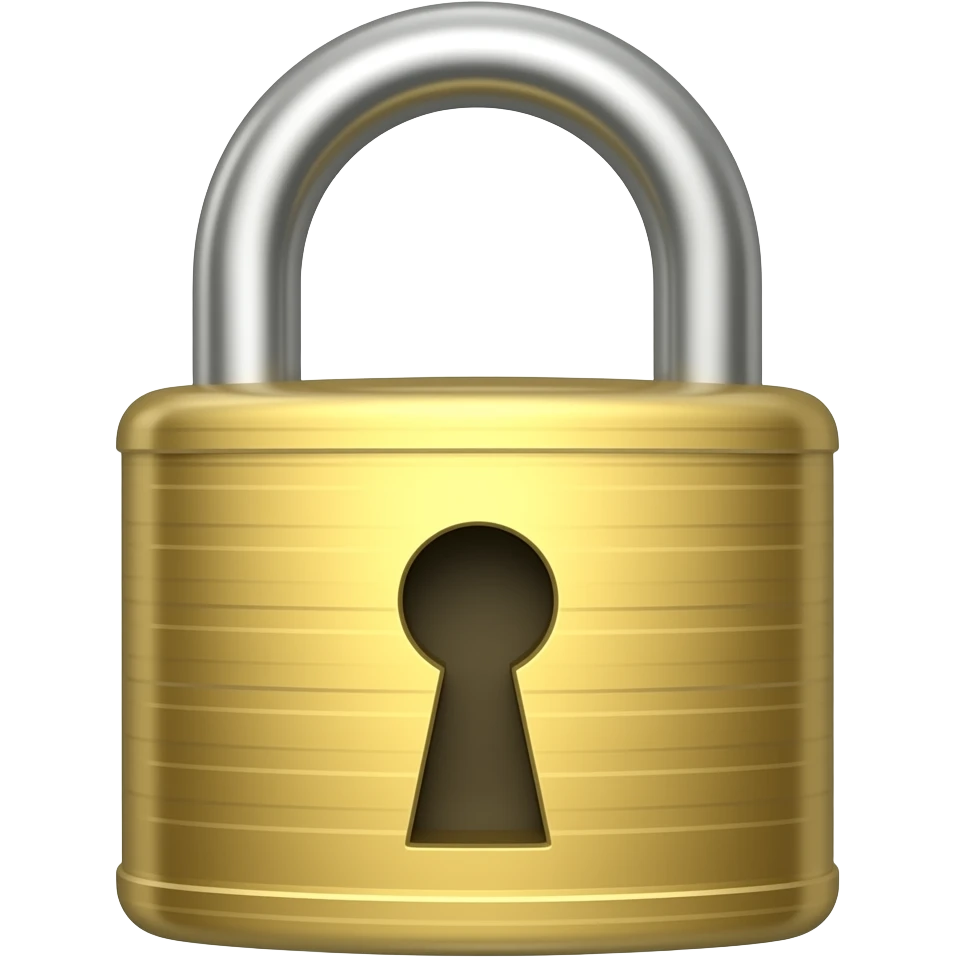 lock emoji