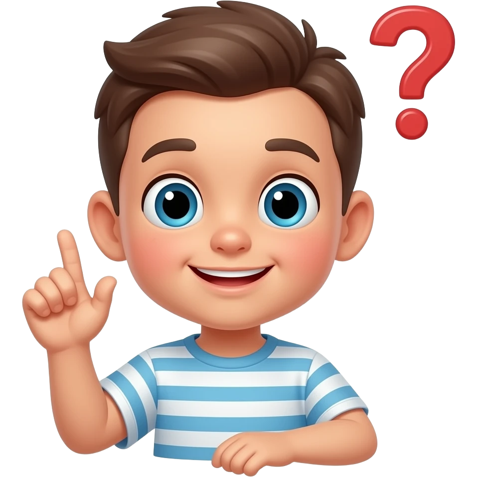kid question emoji