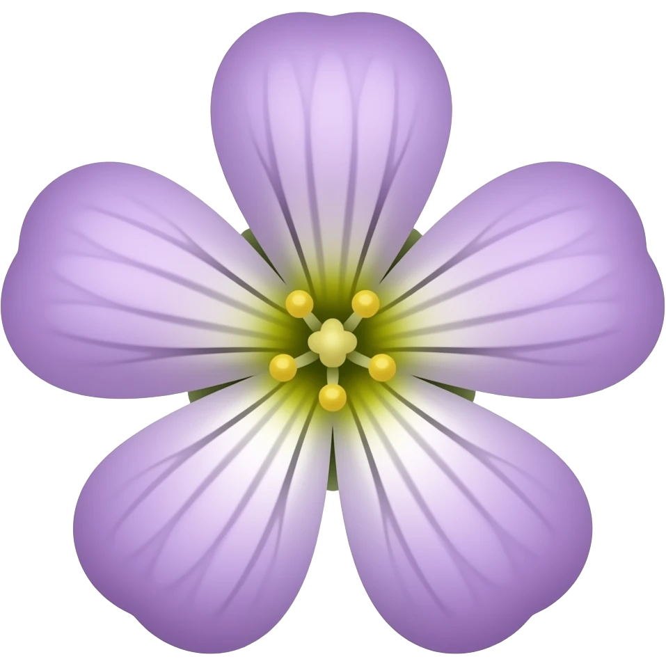 нарисуй цветок thlaspi arvense emoji