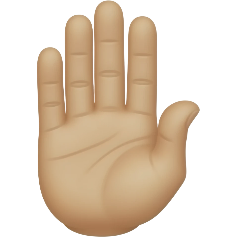 So-so hand gesture emoji