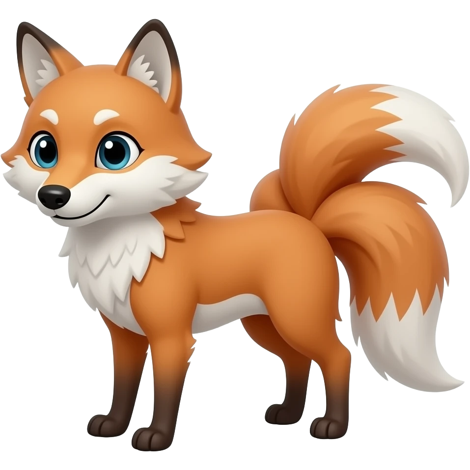 Wolf+Kitsune WolfSune emoji