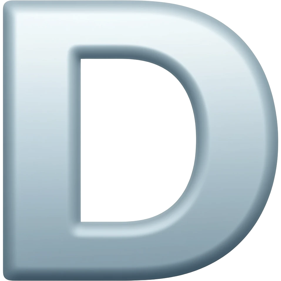 D emoji